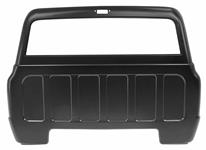 Cab Rear Panel, 1967-72 GM Truck, Large Window, w/Cargo Light Hole