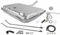 Fuel Tank kit, 1971-72 Chevelle, w/o EEC, w/3 Vents, 3/8" Sending Unit, w/Neck