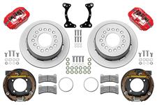 Disc Brake Set, Rear, Wilwood Forged Dynapro Low Pro, 1978-87 G-Body, 11" Rtrs