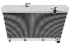 Radiator, Aluminum, Champion, 61-63 Tempest/LeMans, 4-Cyl, 18.25" H x 25.25" W