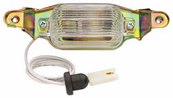 License Lamp Assembly, 1965-72 GM, Rectangular Connector