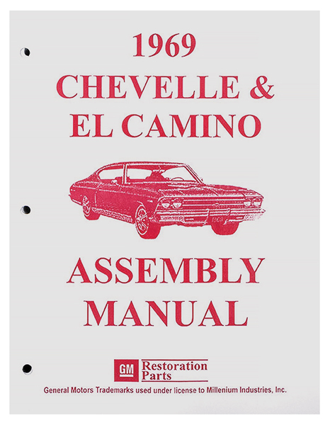 thumbnail image 2 of 1969 Chevy Camaro Factory Assembly Manual – I-5 CLASSIC CHEVY L1504 Guide Book 2 of 4