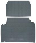 Trunk Mat, Vinyl, 1963 Bonneville Coupe/Convertible, Herringbone