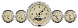Gauge Set, AutoMeter, 3-3/8" Electric Speedometer w/2-1/16" Fuel/Oil/Water/Volts