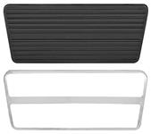 Pad & Trim Kit, Brake Pedal, 1968-72 Chevelle/EC/MC/Cutlass/Skylark, Drum
