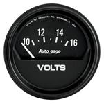 Gauge, Voltmeter, AutoMeter, 2-5/8", Air-Core