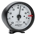 Gauge, Tachometer, AutoMeter, Auto Gage, White Face, 3-3/4", 8,000RPM