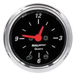 Gauge, Clock, AutoMeter, 2-1/16", 12 Hour