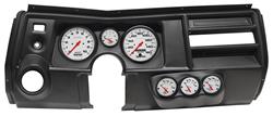 Gauge Mount w/ Gauges, AutoMeter, 5"(2) & 2-1/16"(4), 1969 A-body w/ Vent