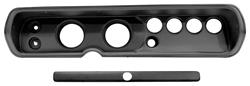 Gauge Mount Panel, AutoMeter, 3-3/8" (2) & 2-1/16" (4), 1964-65 Chevelle Malibu
