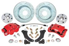 Disc Brake Conversion, Front, 1961-68 Cadillac, w/13" Drilled/Slotted Rotor, Exc. 67-68 Eldorado