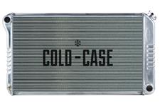 Radiator, Aluminum, Cold-Case, 1968-77 A-Body 18-3/4" H x 34-3/4" W, Polished