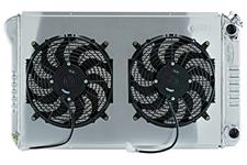 Radiator/Fan Combo, Alum. Cold-Case, 1968-72 A-body, LS-Swap, 19" H x 34" W