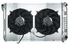 Radiator/Fan Combo, Aluminum Cold-Case, 1984-87 Grand National, Automatic