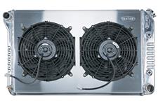 Radiator/Fan Combo, Aluminum Cold-Case, 1978-88 G-Body exc GN, Automatic