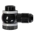 Banjo Bolt Adapter, EFI Throttle Body, FiTech, -6 AN Male, Pressure Side