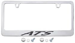 License Plate Frame, Designer, Cadillac ATS Script