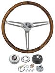 Steering Wheel Kit, Grant Classic Nostalgia, 1961-63 Skylark, Wood