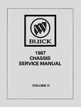 Service Manual, Chassis, 1987 Buick