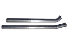 Downpipes, Exhaust, 64-72 Pont. Fullsize, 2.5" w/Long Branch Manifold, No Flange
