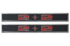 Emblem, Door Panel, 1966 Catalina, 2+2, Pair