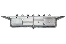 Emblem, 1962 Cadillac, Hub Cap Crest