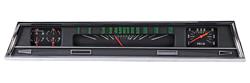 Gauge Set, 1966-67 Chevelle/ El Camino, Floor Shift, Speedo/Tach/Quad