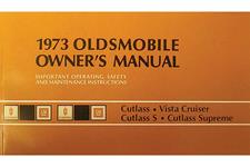 Owners Manual, 1973 Oldsmobile