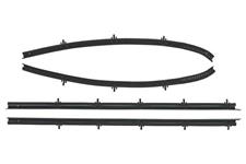 Window Felts, 1968-69 Cutlass, 2D Sedan, 4-Piece Outers, Reproduction Style