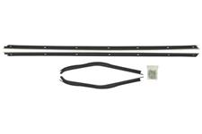 Window Felts, 1970-72 Cutlass Supreme, 2D Coupe, 4-Piece Outers, Original Style