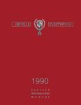 Service Manual, Chassis, 1990 Cadillac DeVille/Fleetwood