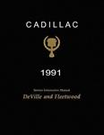 Service Manual, Chassis, 1991 Cadillac DeVille/Fleetwood