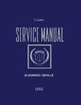 Service Manual, Chassis, 1992 Cadillac Eldorado/Seville