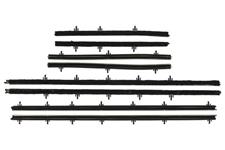 Window Felts, 66-67 Chevelle, Convertible, California Clip Variant 8Pc, OE Style