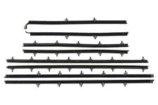 Window Felts, 66-67 Chevelle, 2D Coupe, California Clip Variant 8Pc, OE Style