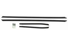 Window Felts, 1969 Chevelle, Convertible, 4-Piece Outers, Reproduction Style