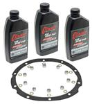 Oil Service Set, Currie 9" Rear End, w/Gasket and Hardware, 3-quarts 85W-140