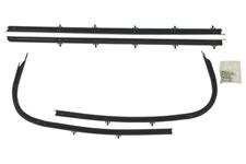 Window Felts, 1968 G/T/L, 2D Coupe, 4-Piece Outers, Reproduction Style