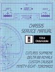 Service Manual, Chassis, 1984 Oldsmobile