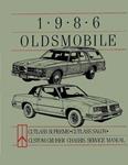Service Manual, Chassis, 1986 Oldsmobile
