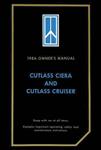 Owners Manual, 1986 Oldsmobile, Cutlass Ciera/Cruiser