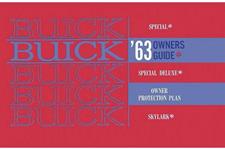 Owners Manual, 1963 Buick Skylark/Special