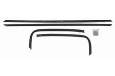 Window Felts, 1970-72 Skylark, 2D Coupe, 4-Piece Outers, Reproduction Style