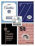 Service Manuals, Digital, Chassis & Fisher Body, 1977-78 Cadillac