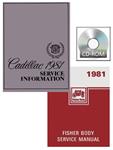 Service Manuals, Digital, Chassis & Fisher Body, 1981 Cadillac