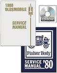 Service Manuals, Digital, Chassis & Fisher Body, 1980 Oldsmobile