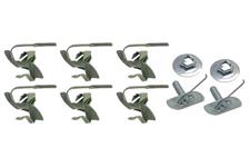 Clip Set, Upper Tailgate Molding, 1967-72 Chevy/GMC Truck