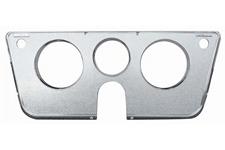Dash Bezel, 1969-72 Chevy/GMC Truck w/Warning Lts, Chrome