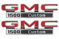 Emblems, Fender, 1971-72 GMC 1500 Custom