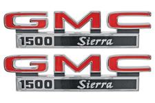 Emblems, Fender, 1971-72 GMC 1500 Sierra